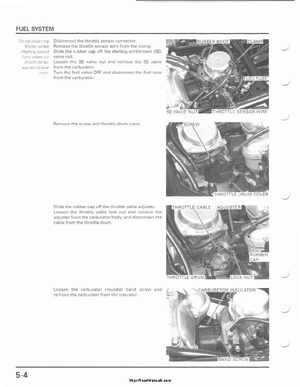 2001-2003 Honda TRX500FA Factory Service Manual, Page 90