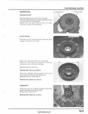 2001-2003 Honda TRX500FA Factory Service Manual, Page 163
