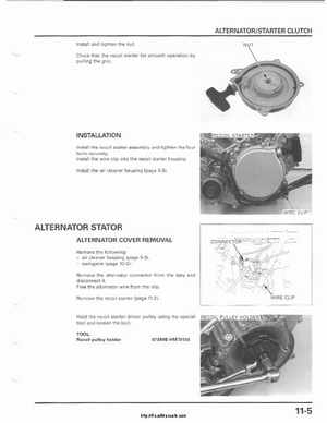 2001-2003 Honda TRX500FA Factory Service Manual, Page 175