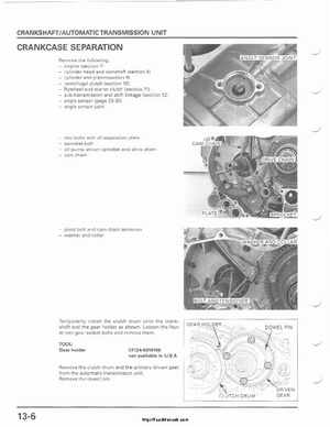 2001-2003 Honda TRX500FA Factory Service Manual, Page 204