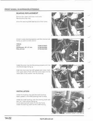 2001-2003 Honda TRX500FA Factory Service Manual, Page 236