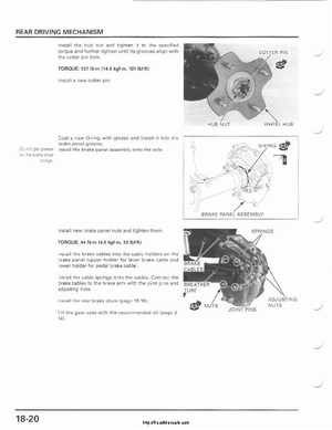 2001-2003 Honda TRX500FA Factory Service Manual, Page 318