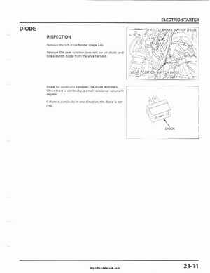2001-2003 Honda TRX500FA Factory Service Manual, Page 345
