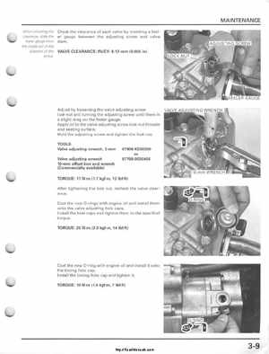2001-2005 Honda TRX250EX Sportrax TRX250EX Factory Service Manual, Page 45
