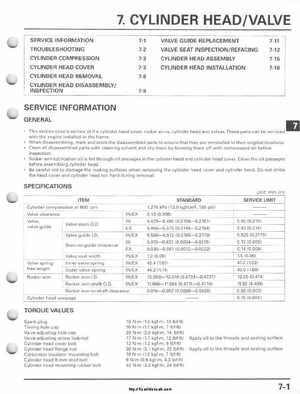 2001-2005 Honda TRX250EX Sportrax TRX250EX Factory Service Manual, Page 89