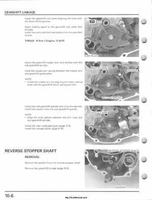 2001-2005 Honda TRX250EX Sportrax TRX250EX Factory Service Manual, Page 146
