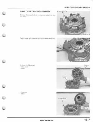 2001-2005 Honda TRX250EX Sportrax TRX250EX Factory Service Manual, Page 247