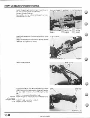 2001-2006 Honda TRX 300EX Sportrax 300EX Factory Service Manual, Page 206