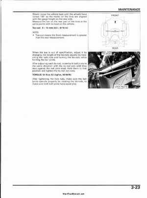 2003 Honda ATV TRX650FA Rincon Factory Service Manual, Page 83