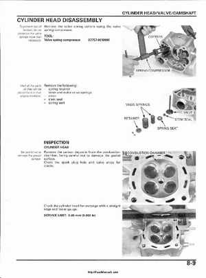 2003 Honda ATV TRX650FA Rincon Factory Service Manual, Page 155