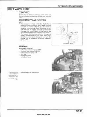 2003 Honda ATV TRX650FA Rincon Factory Service Manual, Page 222