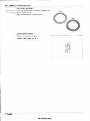 2003 Honda ATV TRX650FA Rincon Factory Service Manual, Page 241