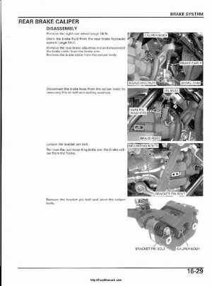 2003 Honda ATV TRX650FA Rincon Factory Service Manual, Page 336