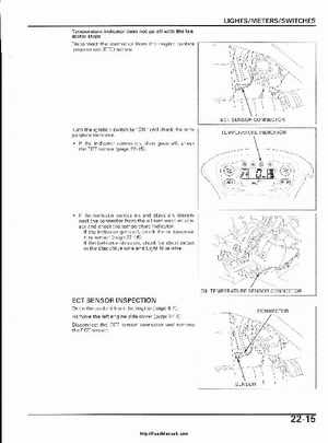2003 Honda ATV TRX650FA Rincon Factory Service Manual, Page 449