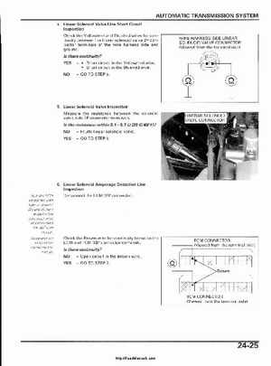 2003 Honda ATV TRX650FA Rincon Factory Service Manual, Page 490