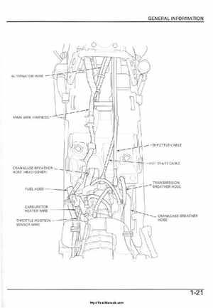 2004-2005 Honda TRX450R Factory Sevice Manual, Page 24