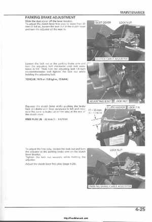 2004-2005 Honda TRX450R Factory Sevice Manual, Page 69
