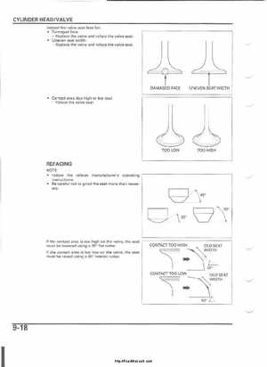 2004-2005 Honda TRX450R Factory Sevice Manual, Page 151