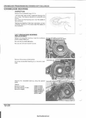 2004-2005 Honda TRX450R Factory Sevice Manual, Page 214