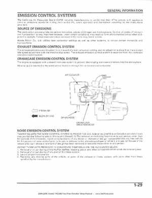 2004-2006 Honda FourTrax Rancher TRX350TE/TM/FE/FM Service Manual, Page 32