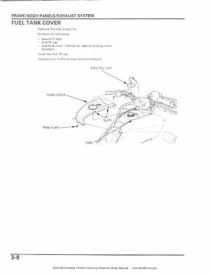 2004-2006 Honda FourTrax Rancher TRX350TE/TM/FE/FM Service Manual, Page 50