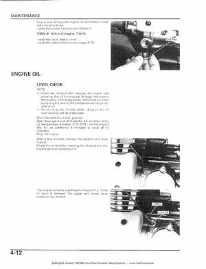 2004-2006 Honda FourTrax Rancher TRX350TE/TM/FE/FM Service Manual, Page 71