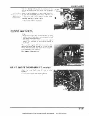 2004-2006 Honda FourTrax Rancher TRX350TE/TM/FE/FM Service Manual, Page 74