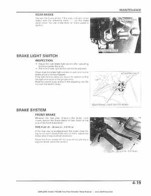 2004-2006 Honda FourTrax Rancher TRX350TE/TM/FE/FM Service Manual, Page 78