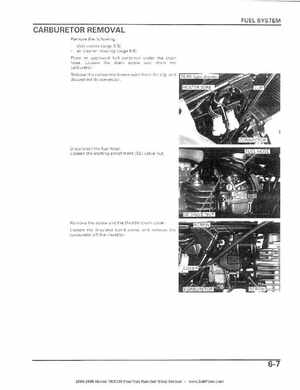 2004-2006 Honda FourTrax Rancher TRX350TE/TM/FE/FM Service Manual, Page 101