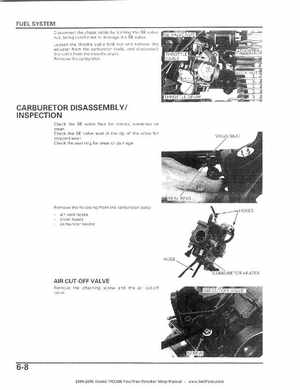 2004-2006 Honda FourTrax Rancher TRX350TE/TM/FE/FM Service Manual, Page 102