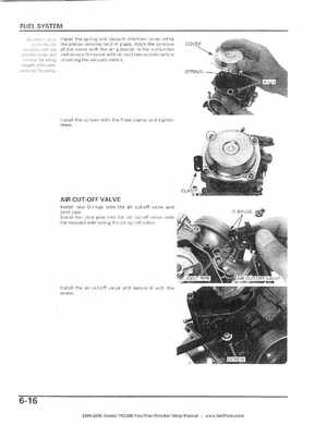 2004-2006 Honda FourTrax Rancher TRX350TE/TM/FE/FM Service Manual, Page 110