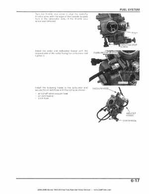 2004-2006 Honda FourTrax Rancher TRX350TE/TM/FE/FM Service Manual, Page 111