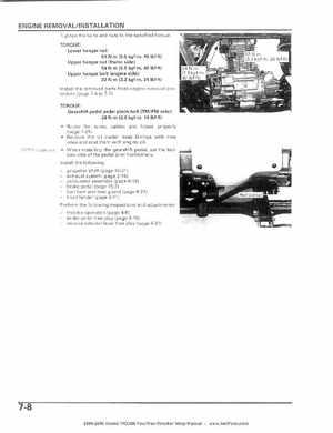 2004-2006 Honda FourTrax Rancher TRX350TE/TM/FE/FM Service Manual, Page 124