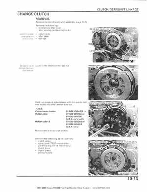 2004-2006 Honda FourTrax Rancher TRX350TE/TM/FE/FM Service Manual, Page 170