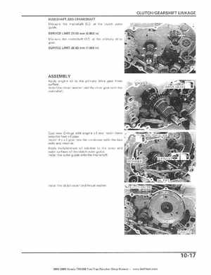 2004-2006 Honda FourTrax Rancher TRX350TE/TM/FE/FM Service Manual, Page 174