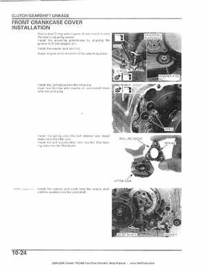 2004-2006 Honda FourTrax Rancher TRX350TE/TM/FE/FM Service Manual, Page 181