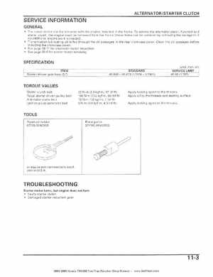 2004-2006 Honda FourTrax Rancher TRX350TE/TM/FE/FM Service Manual, Page 185