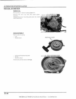 2004-2006 Honda FourTrax Rancher TRX350TE/TM/FE/FM Service Manual, Page 186