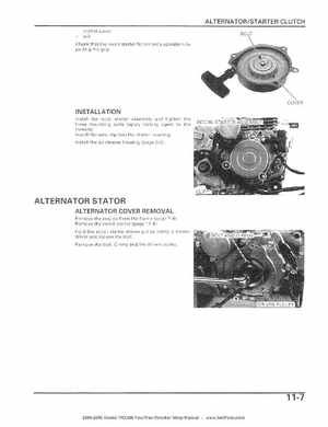 2004-2006 Honda FourTrax Rancher TRX350TE/TM/FE/FM Service Manual, Page 189