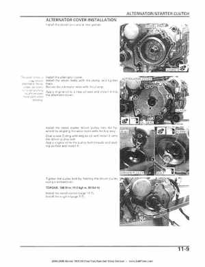 2004-2006 Honda FourTrax Rancher TRX350TE/TM/FE/FM Service Manual, Page 191