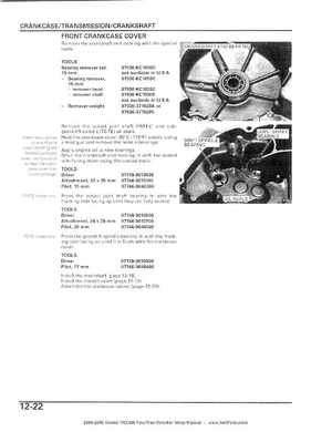 2004-2006 Honda FourTrax Rancher TRX350TE/TM/FE/FM Service Manual, Page 218