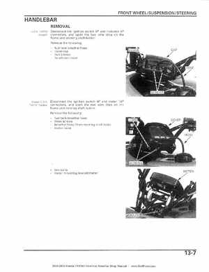 2004-2006 Honda FourTrax Rancher TRX350TE/TM/FE/FM Service Manual, Page 227