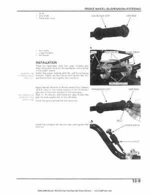 2004-2006 Honda FourTrax Rancher TRX350TE/TM/FE/FM Service Manual, Page 229