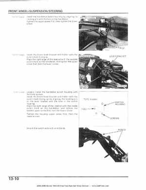 2004-2006 Honda FourTrax Rancher TRX350TE/TM/FE/FM Service Manual, Page 230