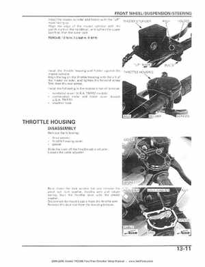 2004-2006 Honda FourTrax Rancher TRX350TE/TM/FE/FM Service Manual, Page 231