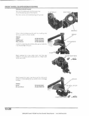 2004-2006 Honda FourTrax Rancher TRX350TE/TM/FE/FM Service Manual, Page 240