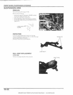 2004-2006 Honda FourTrax Rancher TRX350TE/TM/FE/FM Service Manual, Page 242