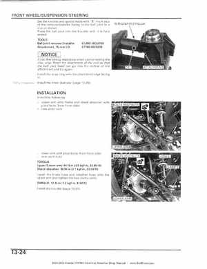 2004-2006 Honda FourTrax Rancher TRX350TE/TM/FE/FM Service Manual, Page 244