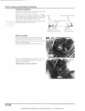 2004-2006 Honda FourTrax Rancher TRX350TE/TM/FE/FM Service Manual, Page 248