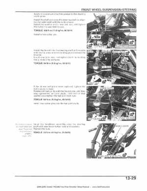 2004-2006 Honda FourTrax Rancher TRX350TE/TM/FE/FM Service Manual, Page 249